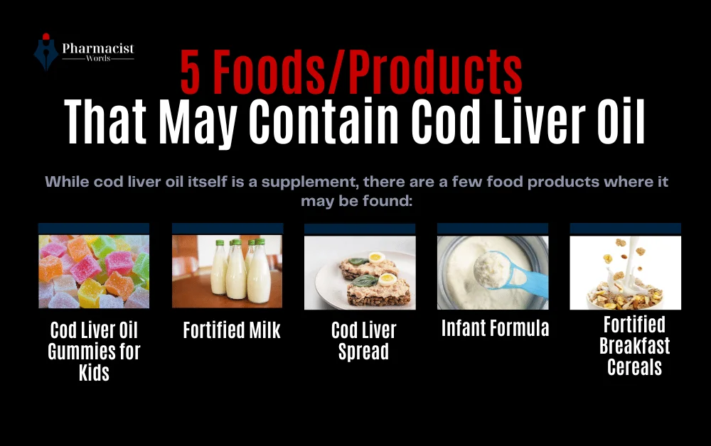 5 Foods/Products That May Contain Cod Liver Oil